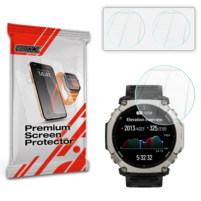 GrizzGlass HybridGlass Amazfit T-Rex Ultra 2
