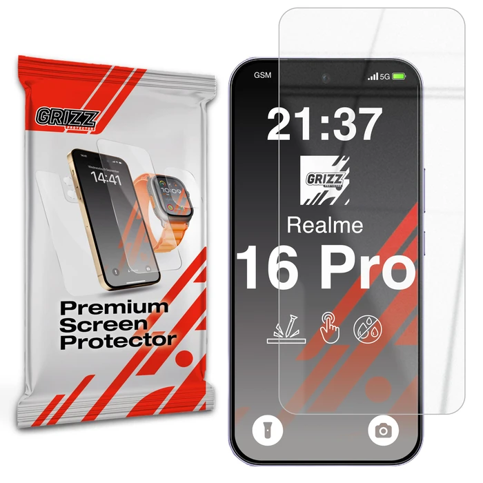 GrizzGlass HybridGlass Realme 16 Pro