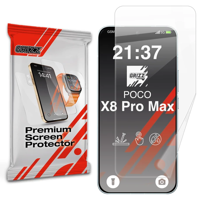 GrizzGlass CeramicFilm Xiaomi POCO X8 Pro Max