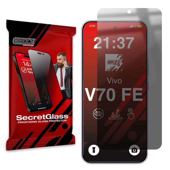 GrizzGlass SecretGlass Vivo V70 FE
