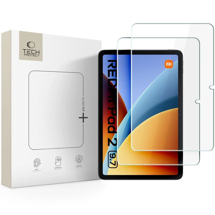 Tech-Protect Glass Fit+ Xiaomi Redmi Pad 2 9.7 Clear [2 PACK]