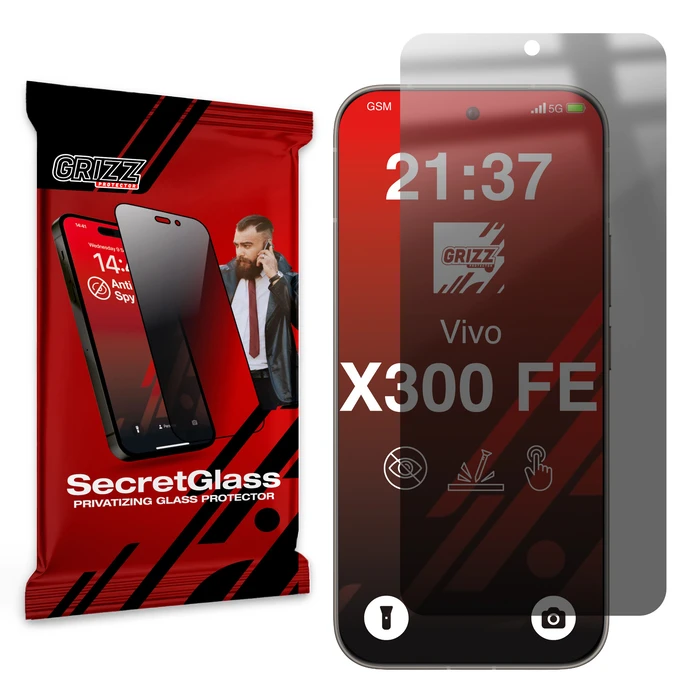 GrizzGlass SecretGlass Vivo X300 FE