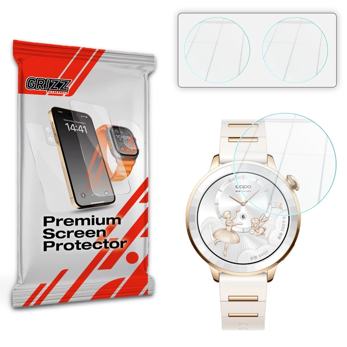 GrizzGlass HybridGlass Oppo Watch X3 Mini