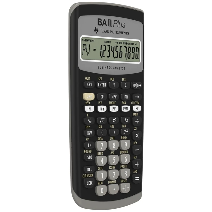 Texas Instruments BA II Plus Financial Calculator