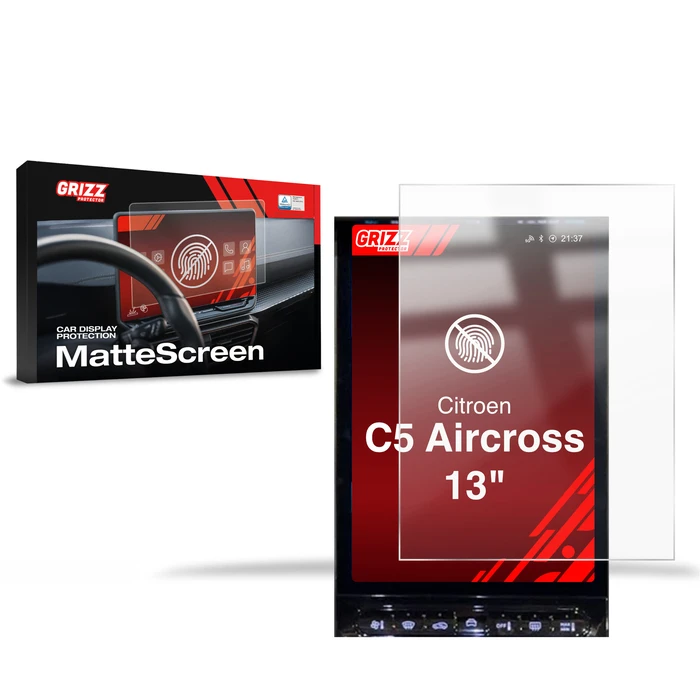 Matte GrizzGlass CarDisplay Protection Citroen C5 Aircross 13" (2026)
