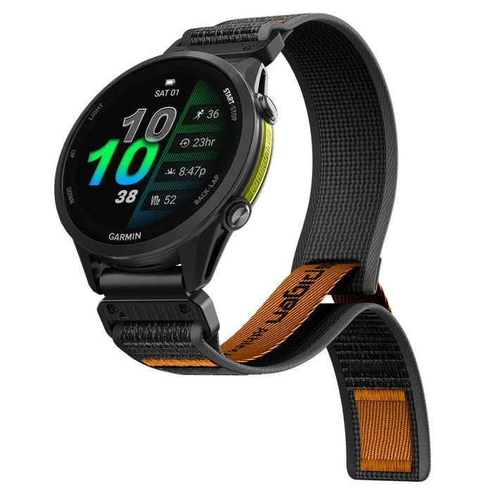 Spigen Athlex Air Garmin QuickFit 22mm Active Black/orange