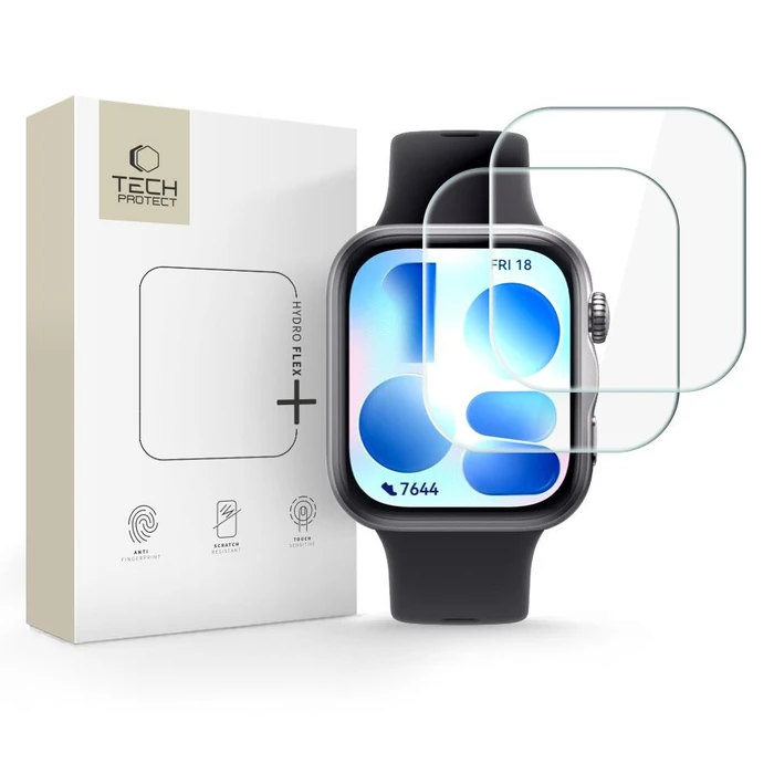 Tech-Protect Hydro Flex+ Huawei Watch Fit 5 Clear [2 PACK]