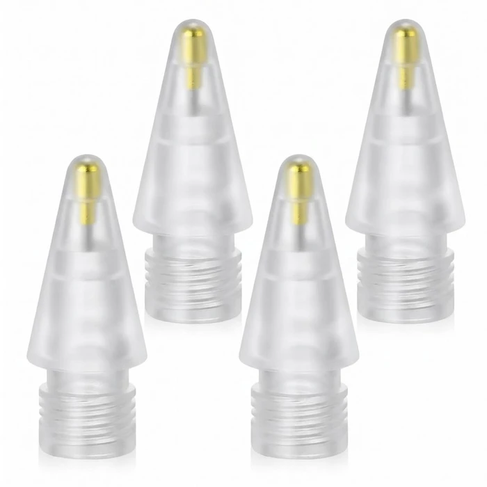 Tech-Protect Stylus Tips Apple Pencil Clear [4 PACK]