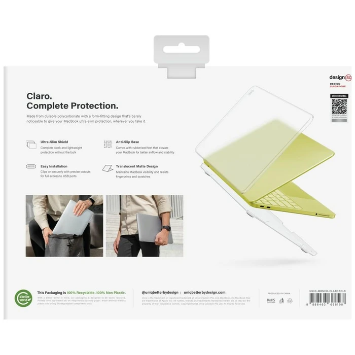 UNIQ Claro MacBook Neo clear