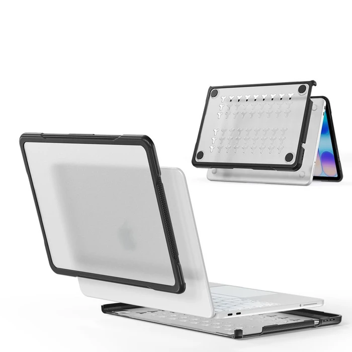 Tech-Protect Velar Apple MacBook Neo 13 2026 Black/matte Clear