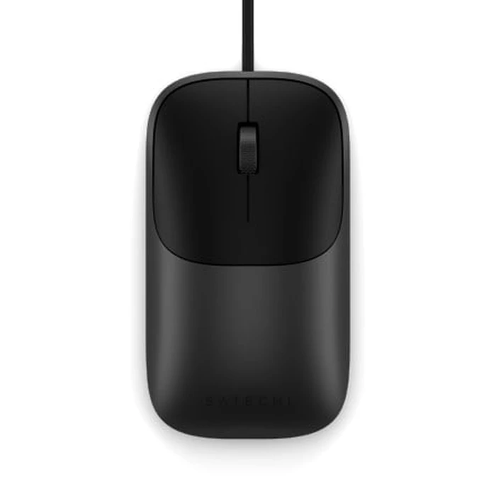 Satechi Slim LX Wired Mouse USB-A, USB-C (space black)