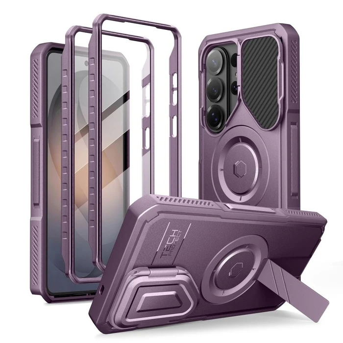 Tech-Protect Kevlar MagSafe Samsung Galaxy S26 Ultra Violet [2 PACK]