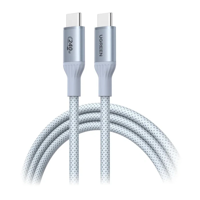 UGREEN L534 USB-C / USB-C Cable 2m 240W (silver-white)