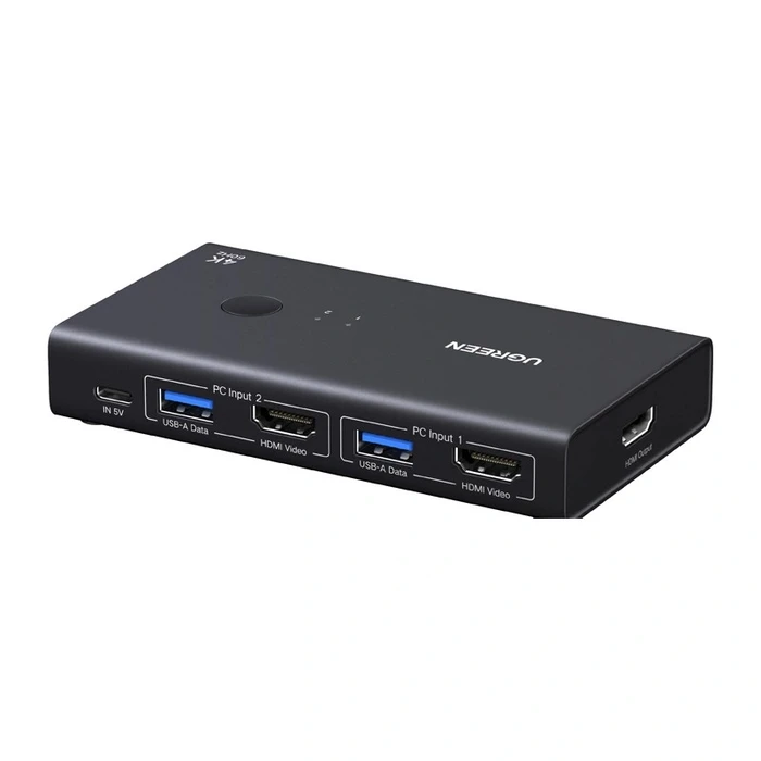 UGREEN AK502 Hub Switch 2xUSB-A, USB-C, HDMI