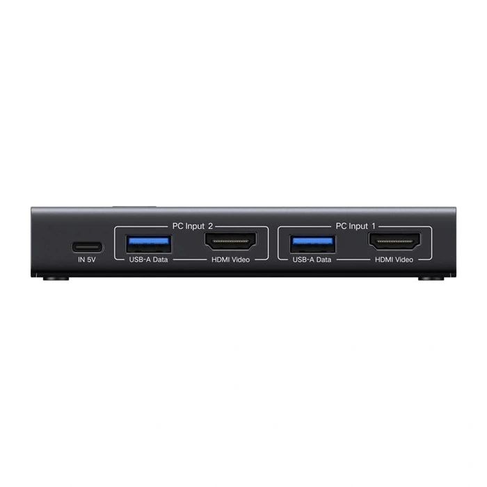 UGREEN AK502 Hub Switch 2xUSB-A, USB-C, HDMI