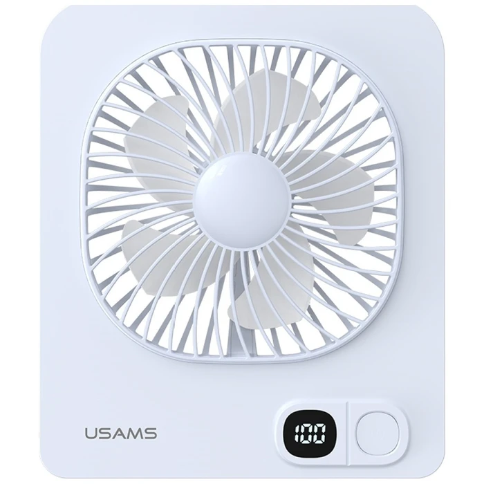 USAMS Magnetic Desk Fan White