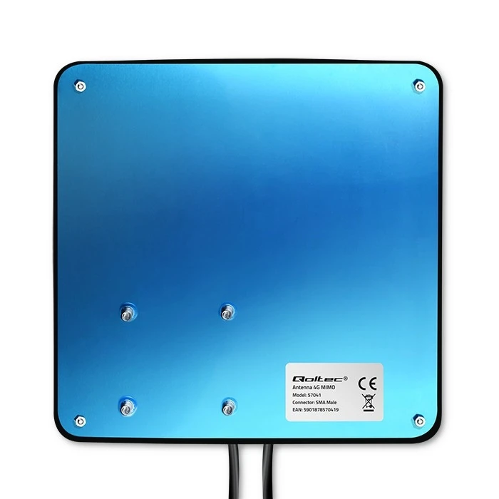 Κεραία WiFi Qoltec 4G LTE Dual MIMO booster, 35dBi, 50W
