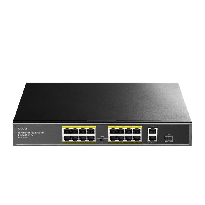 Network Switch Cudy Fs1018ps1 16xfe Poe+ 200w 1xsfp