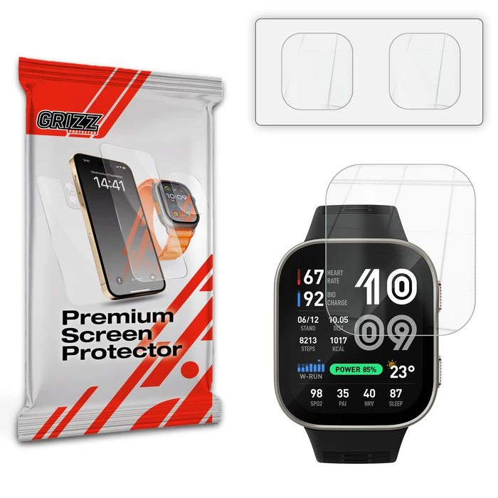 GrizzGlass HybridGlass Amazfit Bip Max