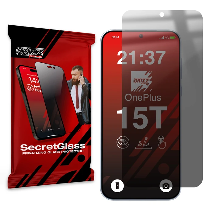 GrizzGlass SecretGlass OnePlus 15T