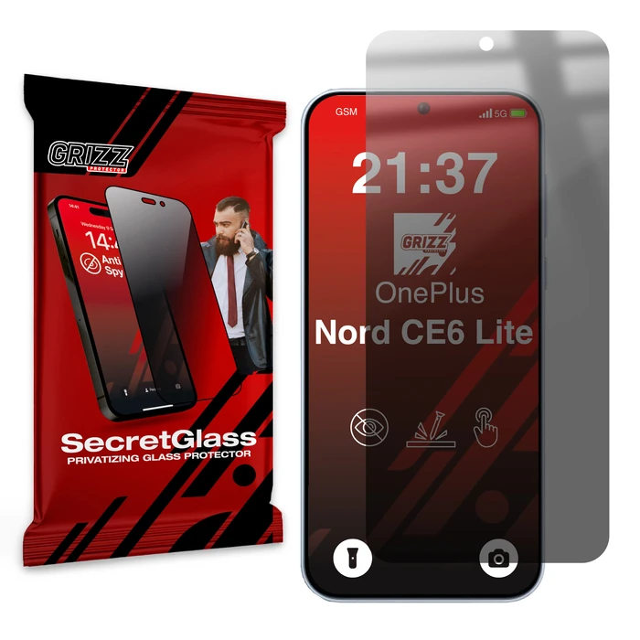 GrizzGlass SecretGlass OnePlus Nord CE6 Lite