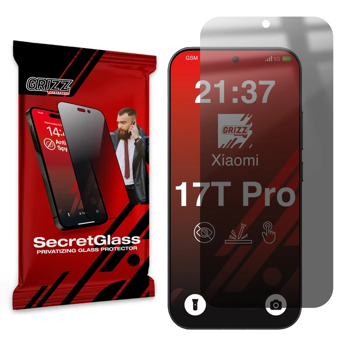 GrizzGlass SecretGlass Xiaomi 17T Pro