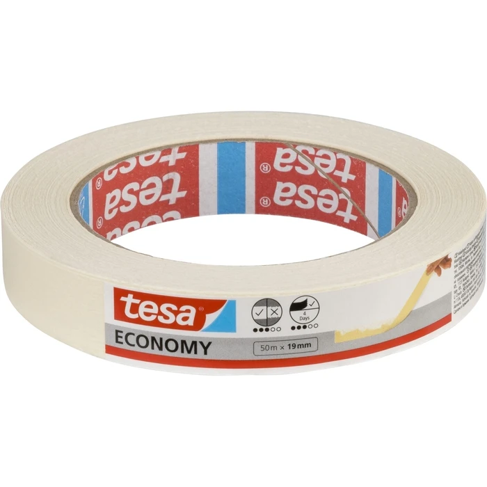 Tesa Self-Adhesive Repair/Painter's Tape Beige 50 m x 19 mm