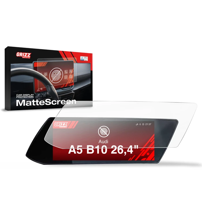 Matte GrizzGlass CarDisplay Protection Audi A5 B10 (2025-2026)