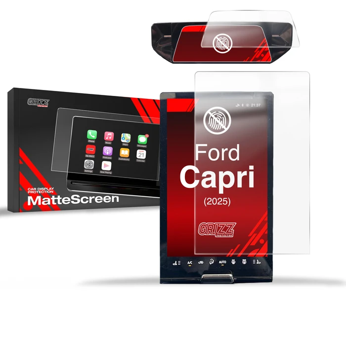 Matte GrizzGlass CarDisplay Protection Ford Capri 14,6" (2025-2026) [2in1]