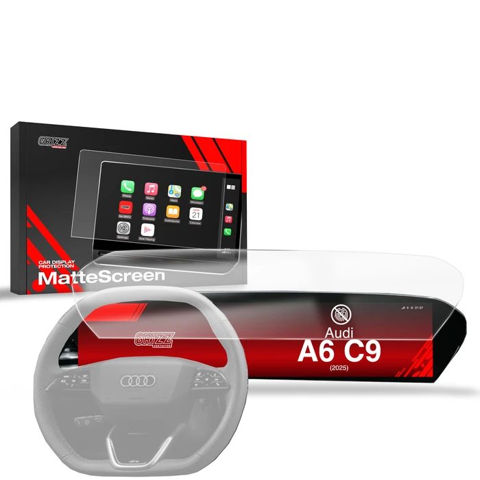 Matte GrizzGlass CarDisplay Protection Audi A6 C9 14,5" (2025-2026)