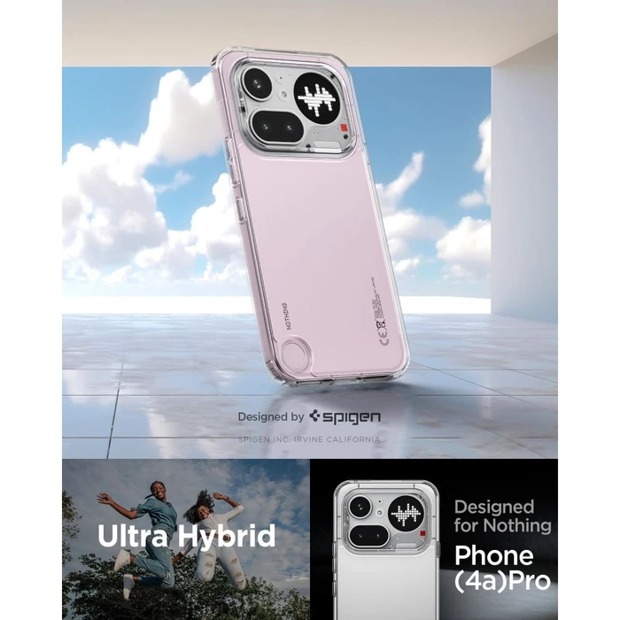 Spigen Ultra Hybrid Nothing Phone 4a Pro Crystal Clear