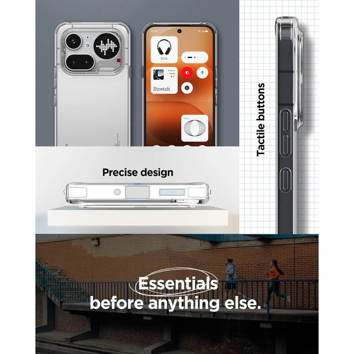 Spigen Ultra Hybrid Nothing Phone 4a Pro Crystal Clear