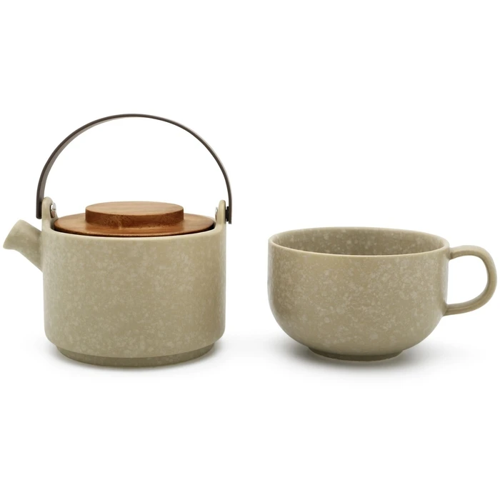 Bredemeijer Umea Tea-for-one Porcelain Teapot Beige 500ml