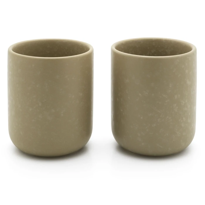 Bredemeijer Ceramic Tea Mug Beige 200 ml (Set of 2) - Model 142025