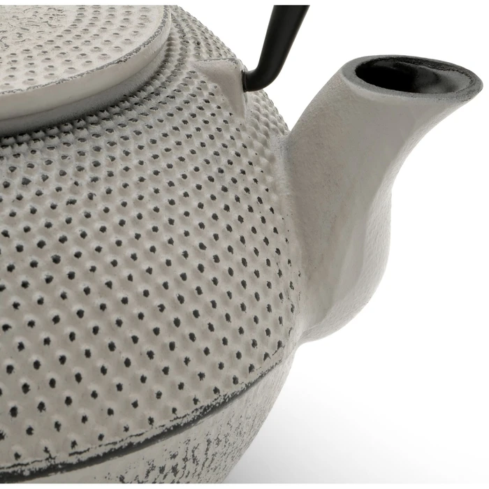 Bredemeijer Jang Cast Iron Teapot with Filter, Grey, 1100 ml (Model 153019)