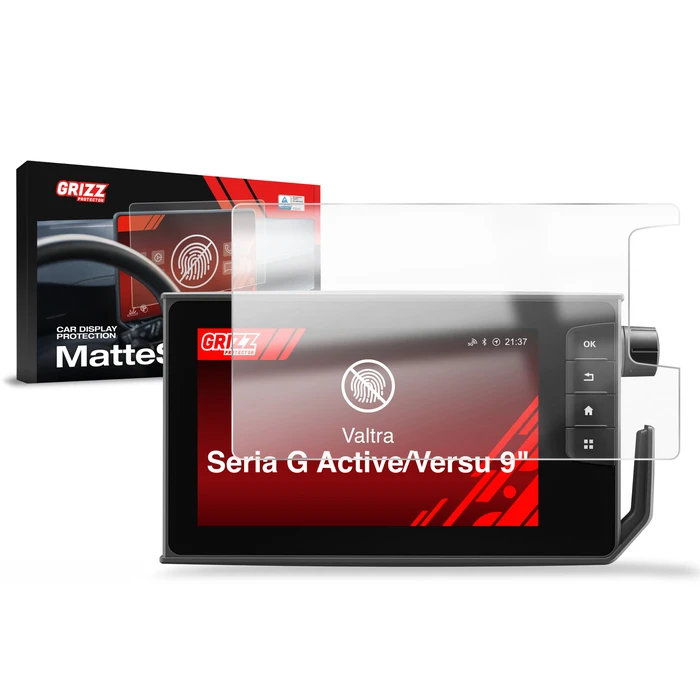 Matte GrizzGlass CarDisplay Protection Valtra series G Active SmartTouch 9" (2017-2026)