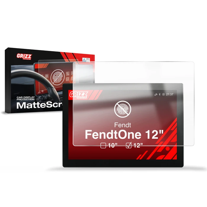 Matte GrizzGlass CarDisplay Protection FendtONE 12" (2023-2026)
