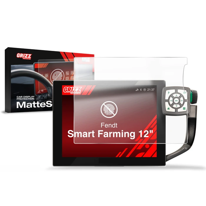 Matte GrizzGlass CarDisplay Protection FendtONE Smart Farming 12" (2013-2019)