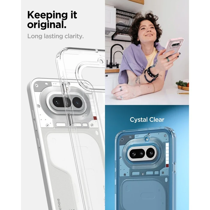 Spigen Ultra Hybrid Nothing Phone 4a Crystal Clear
