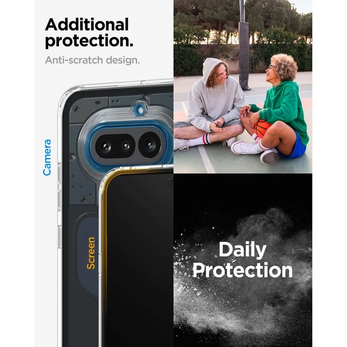 Spigen Ultra Hybrid Nothing Phone 4a Crystal Clear