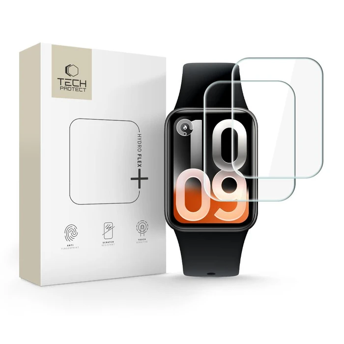 Tech-Protect Hydro Flex+ Xiaomi Smart Band 10 Pro Clear [2 PACK]