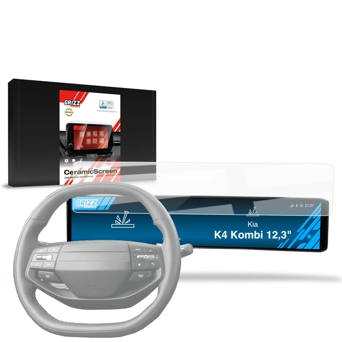 Ceramic GrizzGlass CarDisplay Protection Kia K4 Kombi 24" (2026)