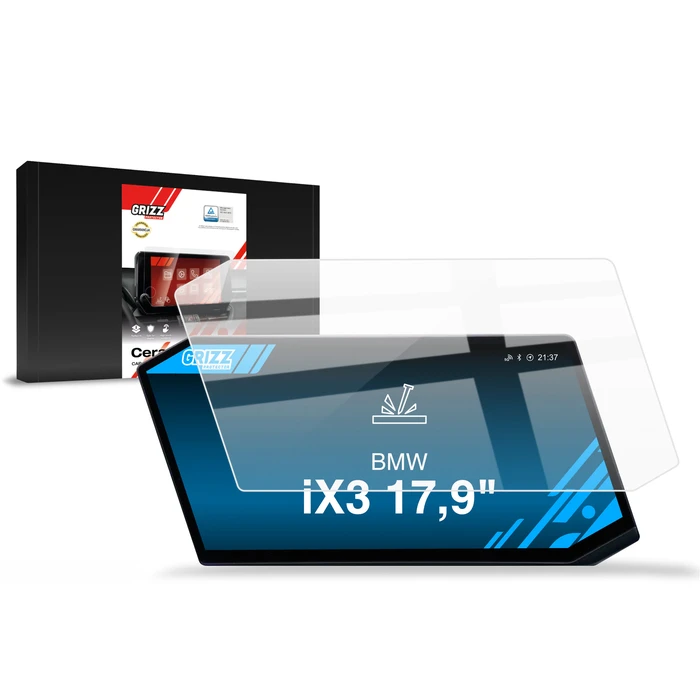 Ceramic GrizzGlass CarDisplay Protection BMW iX3 17,9" (2026)
