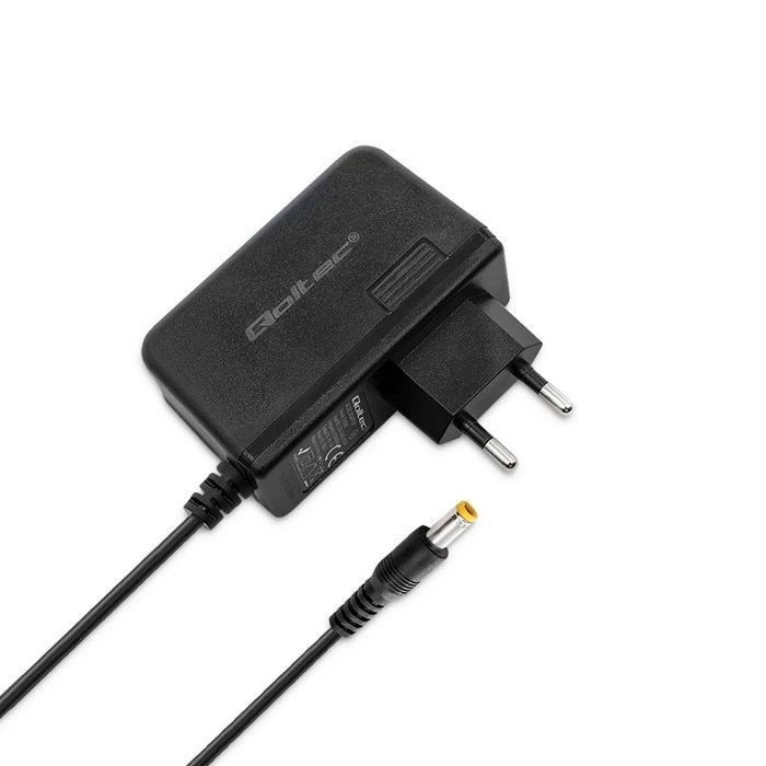 Τροφοδοτικό Laptop Qoltec Plug In 19w 9v, 2.1a, 5.5x2.5