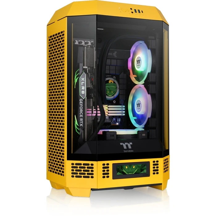 Thermaltake The Tower 300 Bumblebee Micro Tower PC Case (Yellow)