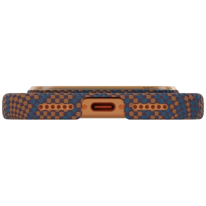 PITAKA Edge Case Breath of Veins Apple iPhone 17 Pro burning orange