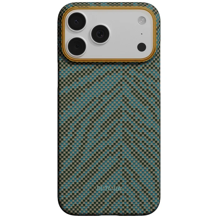 PITAKA Edge Case Breath of Veins Apple iPhone 17 Pro Max dive green
