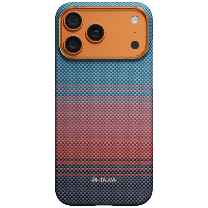PITAKA Edge Case California Dream 03 Apple iPhone 17 Pro sunset