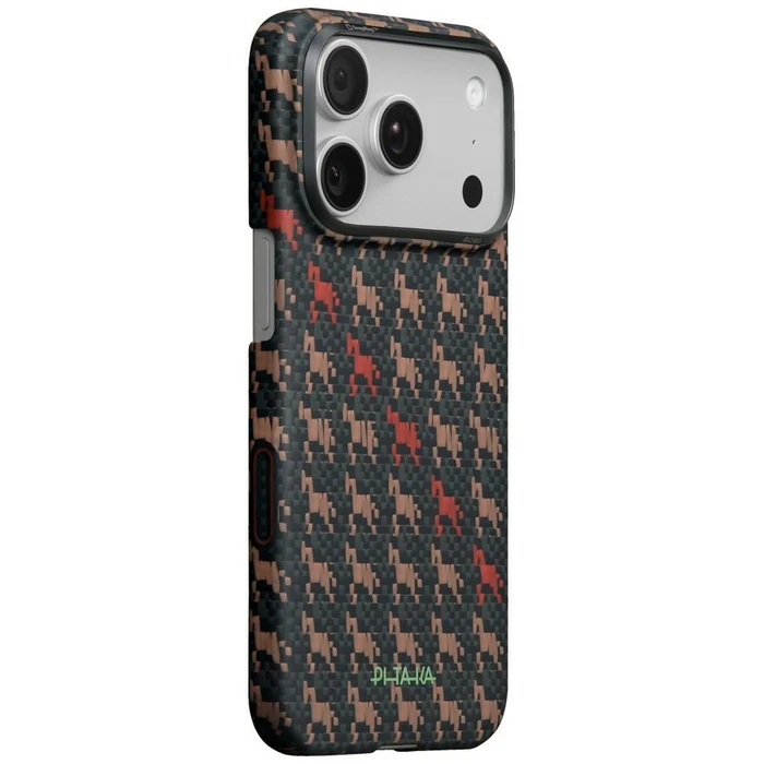 PITAKA Edge Case Happiness Rides In Apple iPhone 17 Pro ebon kylin