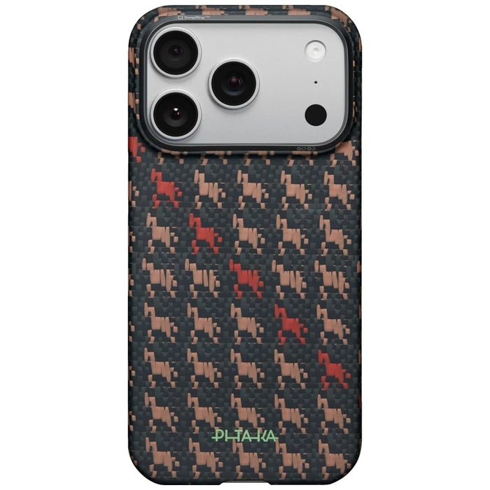 PITAKA Edge Case Happiness Rides In Apple iPhone 17 Pro ebon kylin